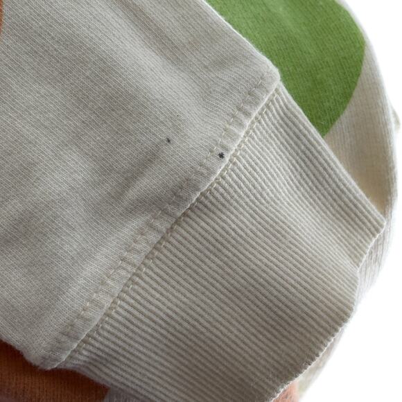 Anthropologie Back When White Fruit Medley Pullover Sweatshirt - Picture 9 of 11